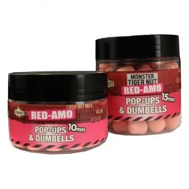 Ofertă specială Pop-Ups & Dumbells Dynamite Baits Red-Amo Fluro Pink