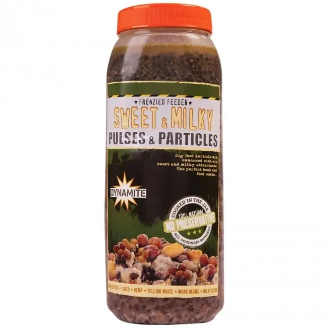 Reducere extra Seminte Preparate Dynamite Baits Frenzied Feeder Pulses & Particles, 2.5l