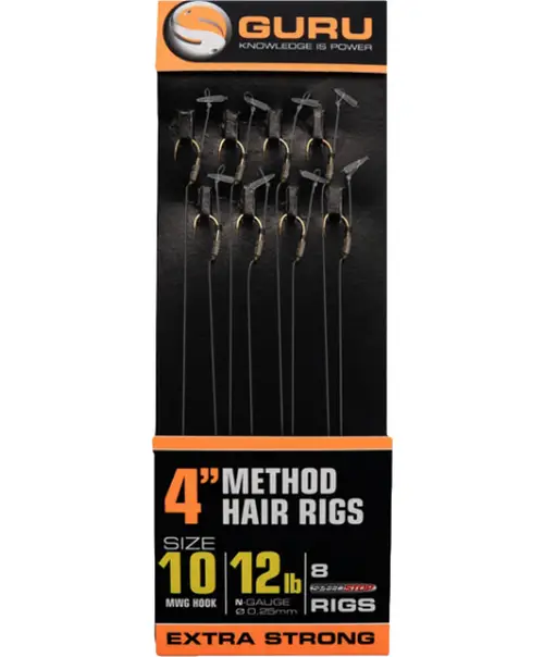 Monturi Guru Speedstop Method Hair Rigs, 10cm, 8buc/plic Preț redus