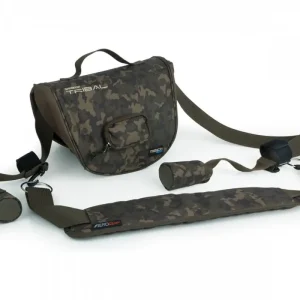 Disponibil imediat Husa Shimano Tribal Trench Gear Tip Protector Sling, 1 Lanseta + 1 Mulineta, 30x30x24cm