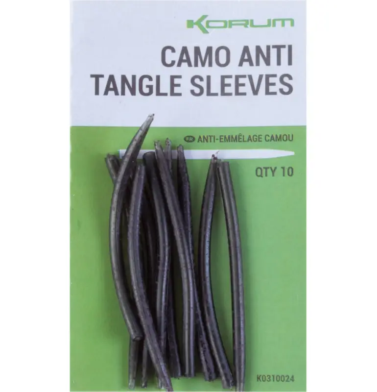 Conuri Antitangle Korum Camo Sleeves, 10buc/plic Calitate înaltă