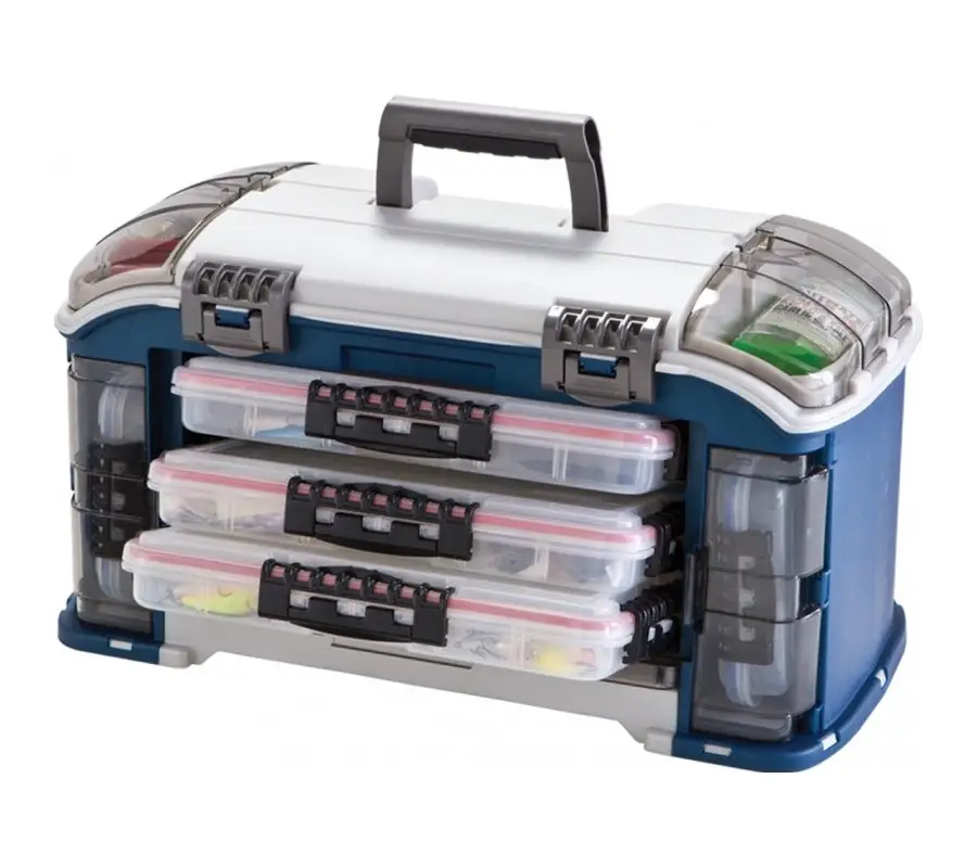 Valigeta Plano Elite System, 7 Cutii, 58.4x31x31cm Reducere specială