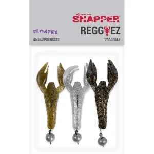Retur gratuit Set Creaturi Korum Snapper Reggiez 7.5cm, Natural