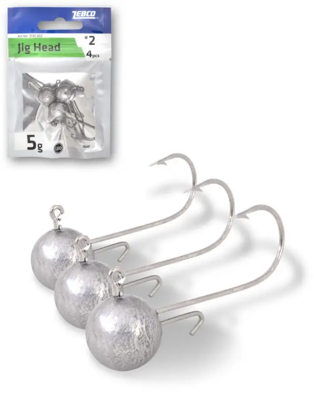 Ieftin Jiguri Zebco Jig Head, Nr.5/0, 4buc/plic