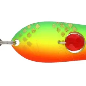 Lingurita Oscilanta Kuusamo Rasanen, 5cm, 5g, G/GR/FYe/FR-Al, UV Discount