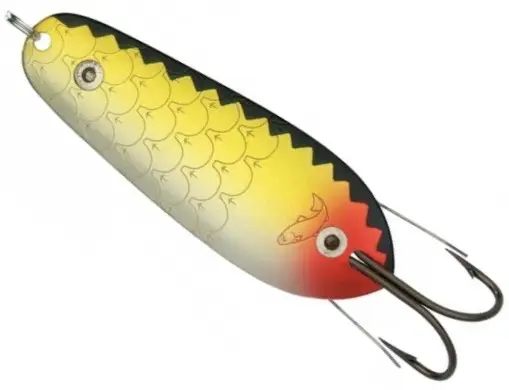 Lingurita Oscilanta Kuusamo Rasanen Weedless, BL/YE-S, 70/10 Plată sigură
