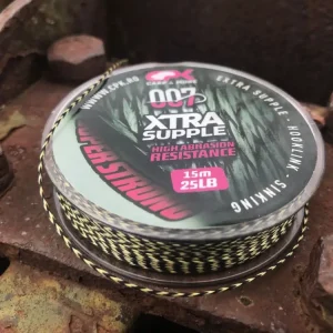 Preț mic Fir Textil CPK Xtra Supple Hooklink Sinking, Green, 15m, 15lbs