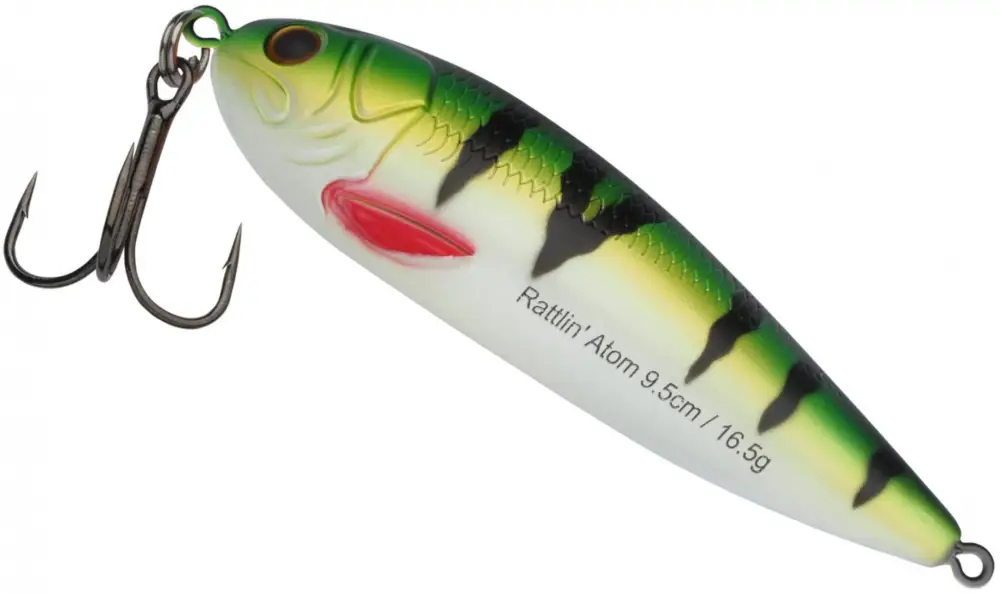 Doar azi Lingurita Rattlin' Abu Garcia Atom, Perch, 9.5cm, 16.5g