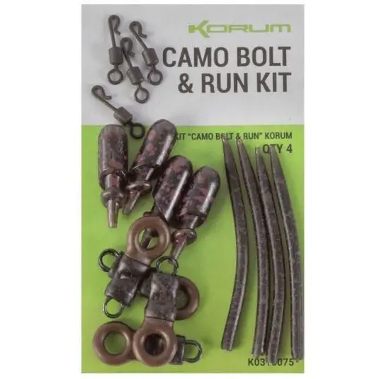 Kit Montura Semi Fixa Korum Camo Bolt and Run Kit Calitate înaltă