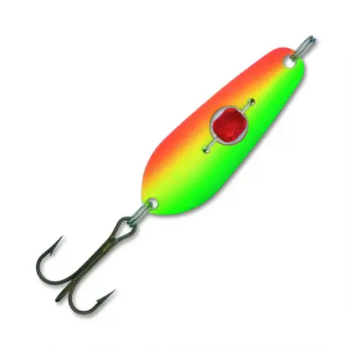 Lichidare de stoc Lingurita Oscilanta Kuusamo Rasanen Bead Heavy, 50/14, G/GR/FYe/FR-C UV, 5cm, 14g