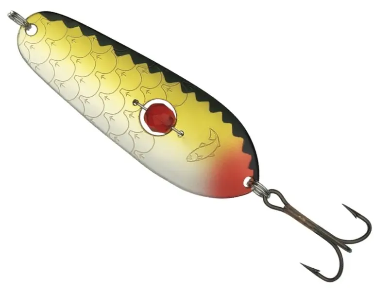 Lingurita Oscilanta Kuusamo Rasanen Bead 70/20, BL/YE-S, 7cm, 20g Livrare expres