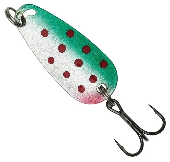 Lingurita Oscilanta Kinetic Volda, Green Silver, 5g Popular