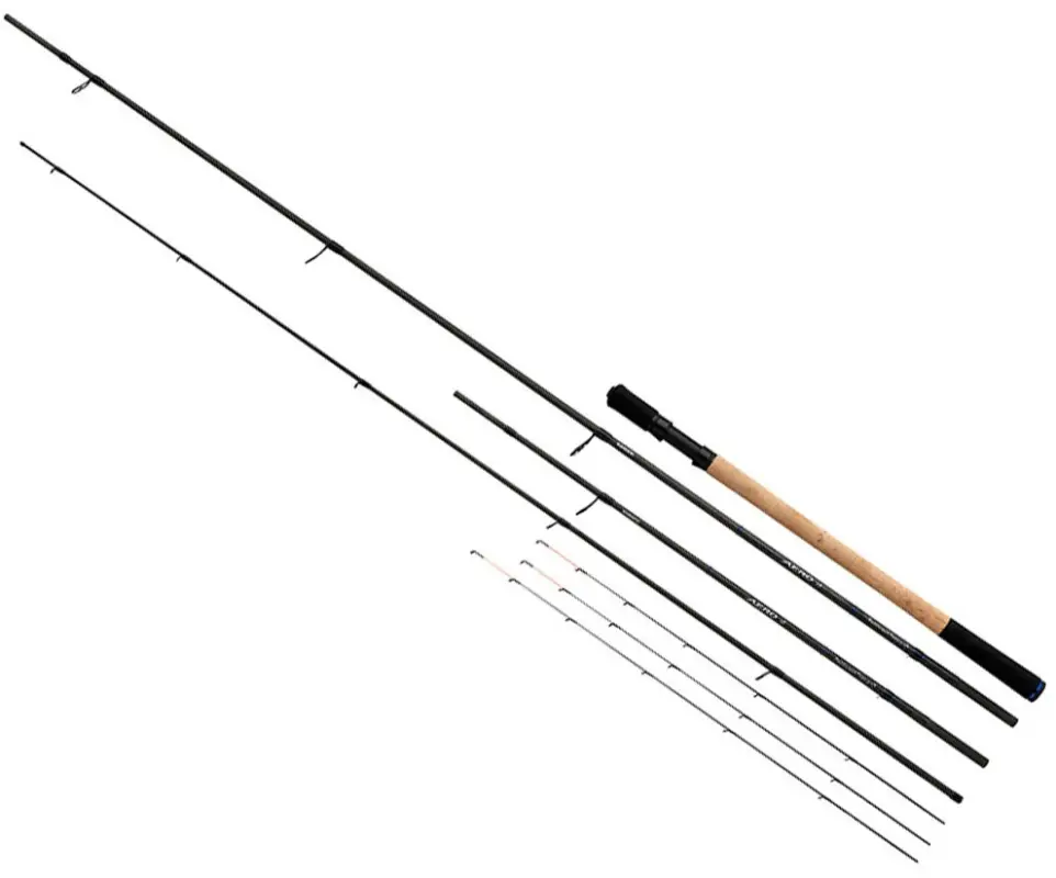 Lanseta Shimano Aero X5 Precision Multi Feeder Power Feeder Rod 9-11ft, 2.74/3.35m, 60g, 2+1+3buc Expediere rapidă