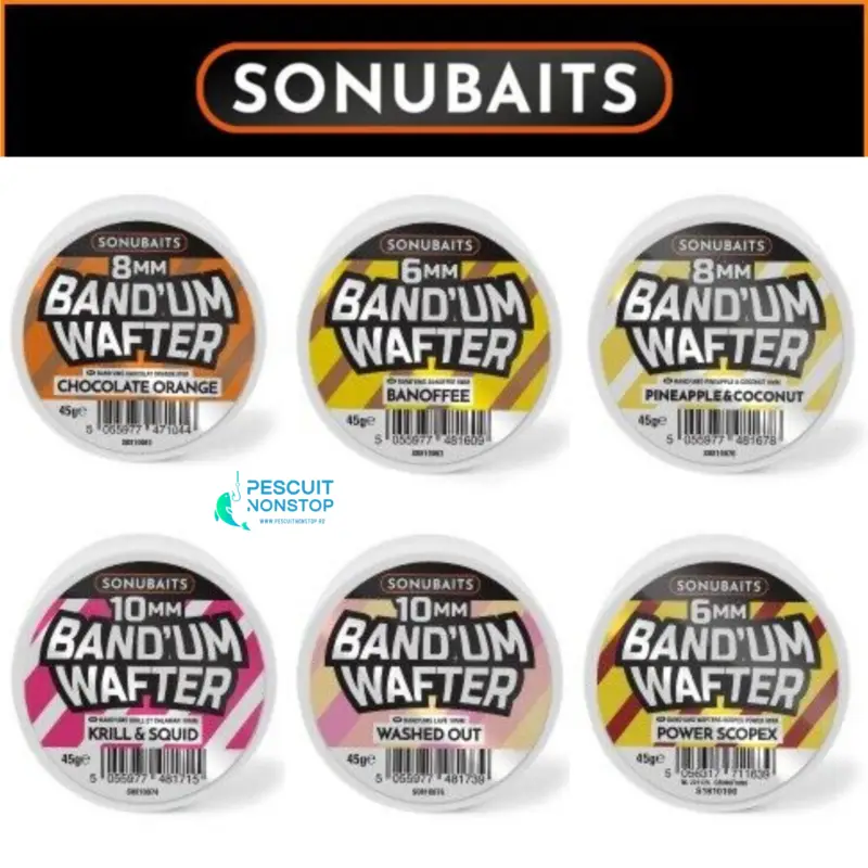 Pop Up Critic Echilibrat Sonubaits Band'um Wafters, 10mm, 45g Reducere extra