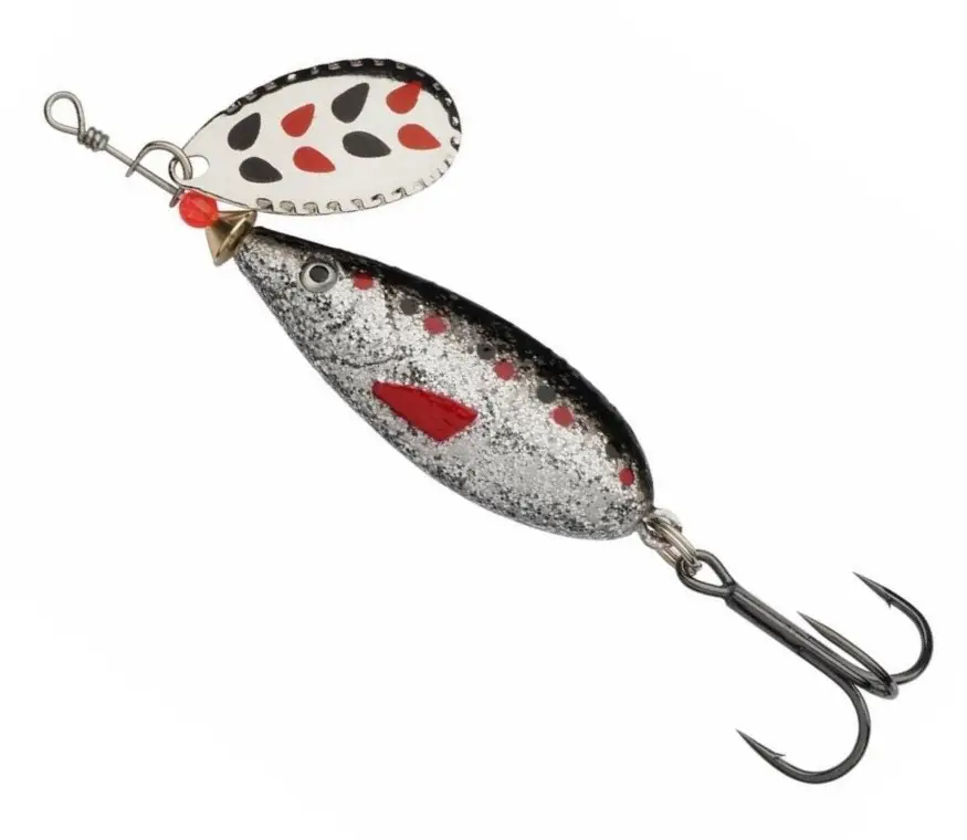Lingura Rotativa Abu Garcia Droppen Maxi Spinners, Black Back Minnow, 9g Transport gratuit