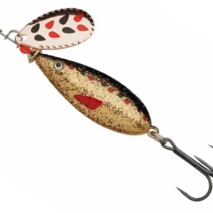 Doar azi Lingura Rotativa Abu Garcia Droppen Maxi Spinners, Culoare Auric, 8.5cm, 12g