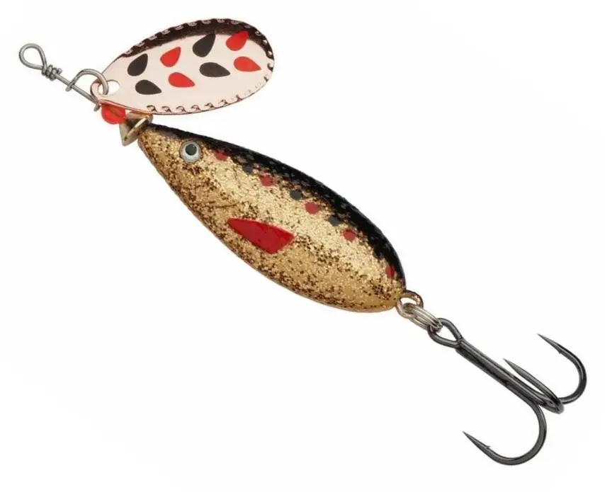 Doar azi Lingura Rotativa Abu Garcia Droppen Maxi Spinners, Culoare Auric, 8.5cm, 12g