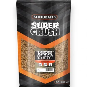 Groundbait Sonubaits Super Crush ,50:50 Method Paste Natural , 2kg Comandă acum