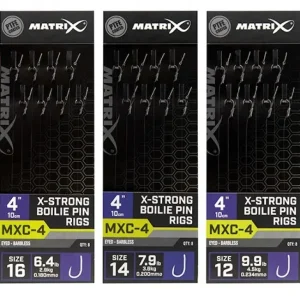 Riguri Matrix MXC-4 Barbless X-Strong Boilie Pin, 10cm, 8buc/plic Transport gratuit