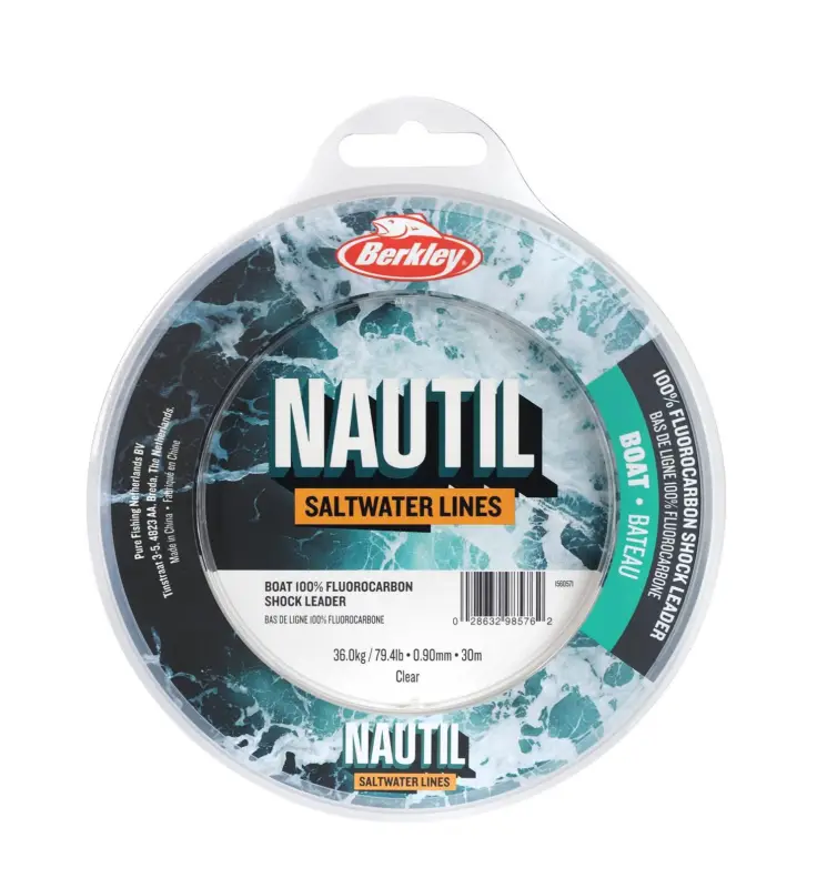 Reducere Fir Inaintas Fluorocarbon Berkley Nautil Boat Shockleader, 30m