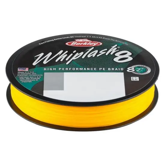 Promoție Fir Textil Berkley Whiplash 8, Yellow, 150m