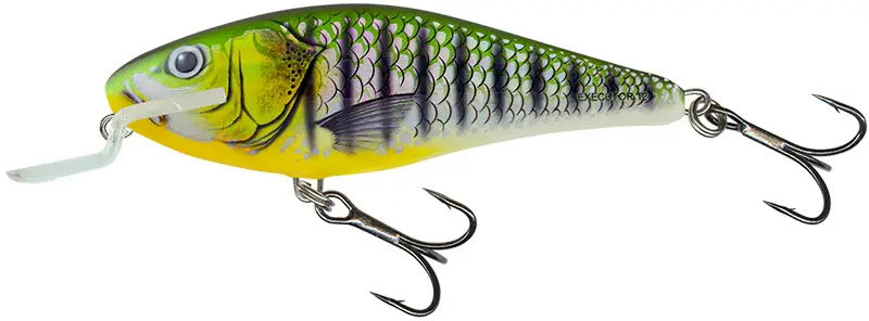 Vobler Salmo Executor 12 Shallow Runner Holographic, 12cm 33g, Phantom Perch Preferatul clienților