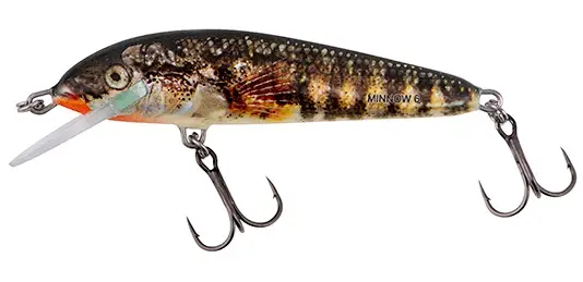Reducere Vobler Salmo Minnow 6 Floating, 6cm 4g, Holo Stickleback