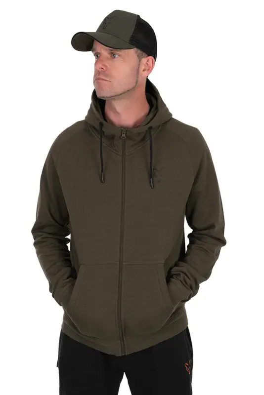 Hanorac FOX Collection LW Hoody Green & Black Ofertă specială