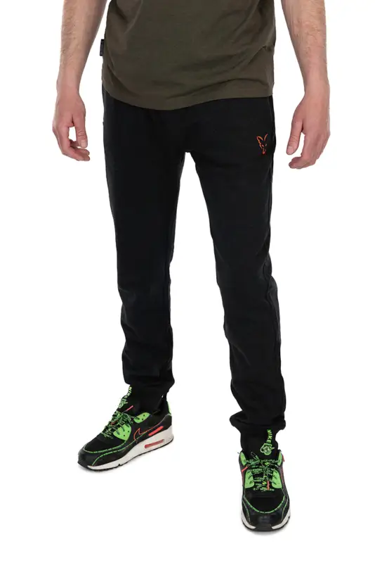 Pantaloni Fox Collection LW Joggers Black/Orange Livrare expres