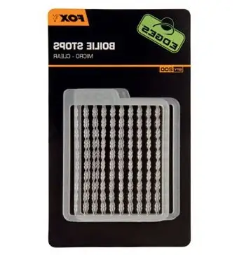 Reducere de preț Opritoare Fox Edges Boilie Stops, 200buc/plic