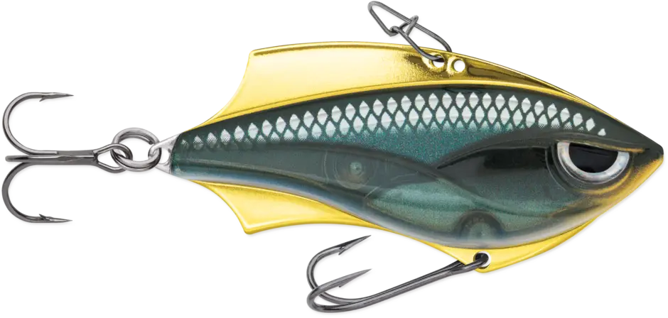 Noutate Vobler Rapala Rap-V Blade, Culoare Carbon-CBN, 5cm, 10g