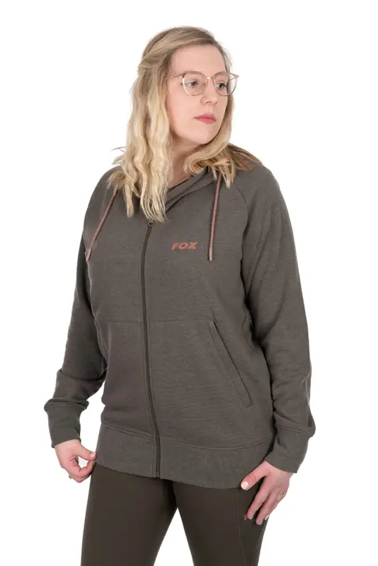 Hanorac de Dama Fox WC Zipped Hoodie Lichidare de stoc
