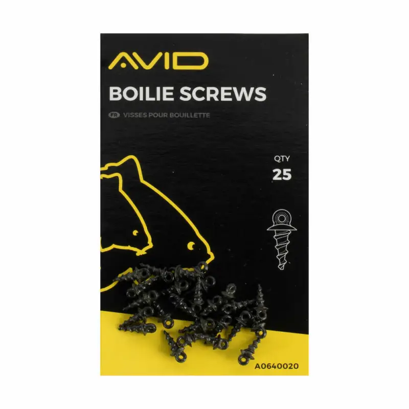 Surub din Plastic Avid Carp Boilie Screws, 25buc/plic Preț redus