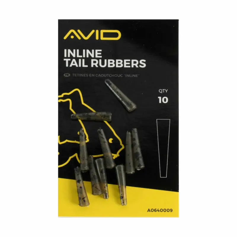 Cumpără online Conuri Antitangle Avid Inline Tail Rubbers, 10buc/plic