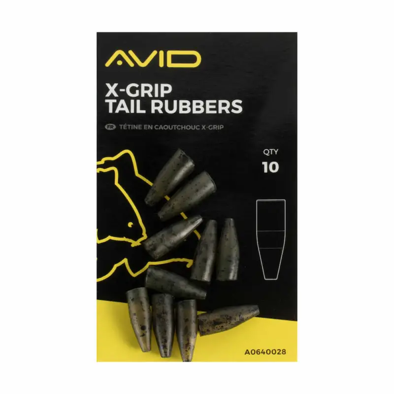 Transport gratuit Conuri Avid X-Grip Tail Rubbers, 10buc/plic