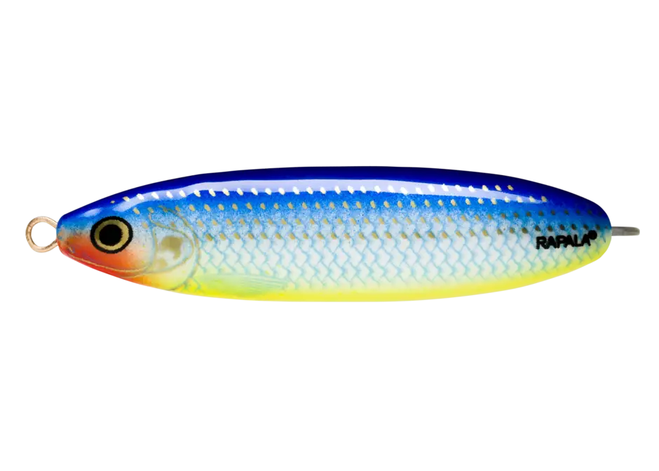 Lingurita Oscilanta Antibradis Rapala Minnow Spoon, Culoare Blue Shiner (BSH), 8cm, 22g Reducere