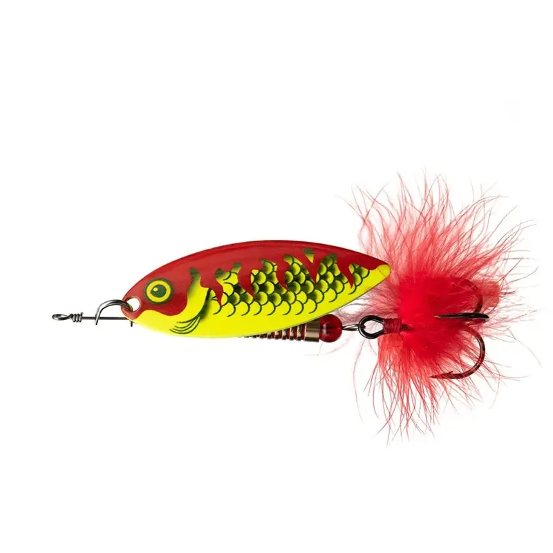 Lingurita Fox Rage Ultra UV Spinners Perch,Culoare Hot Perch, Nr.6, 26g Mai ieftin