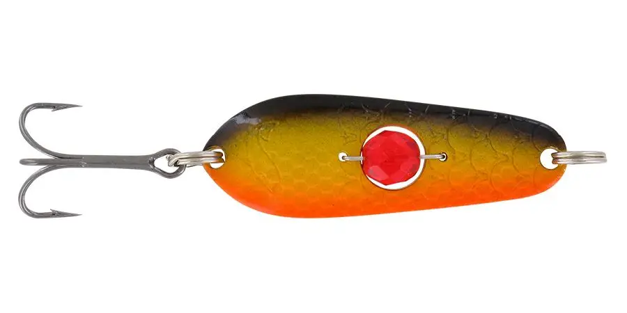Cel mai vândut Lingurita Oscilanta Kuusamo Rasanen Helmi 50/11, BL_G_O-B, UV, TPSOE, Tapas Olive, 5cm, 11g