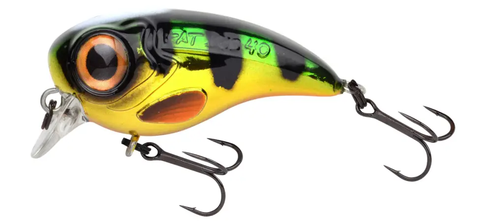 Expediere rapidă Vobler Spro Fat Iris Slow Floating, Perch, 4cm, 5.3g