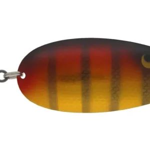 Cel mai vândut Lingurita Oscilanta Kuusamo Hauki, 8cm, 22g, Culoare R_G-C, UV, Ruskea Kontrasti