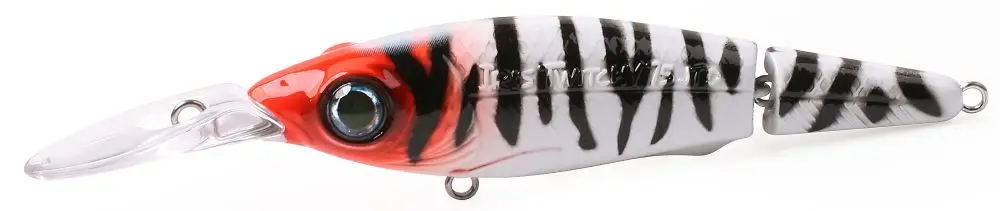 Plată securizată Vobler Spro Iris Twitchy HL, Redhead Tiger, Nr.6, 7.5cm, 8.5g