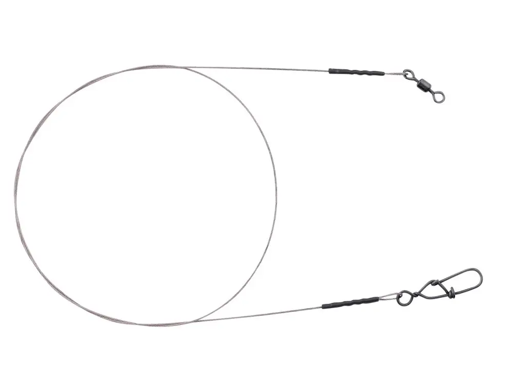 Struna Spro Matte Black Leader 7x7 Wire, 10kg, 40cm,2buc/plic Super ofertă