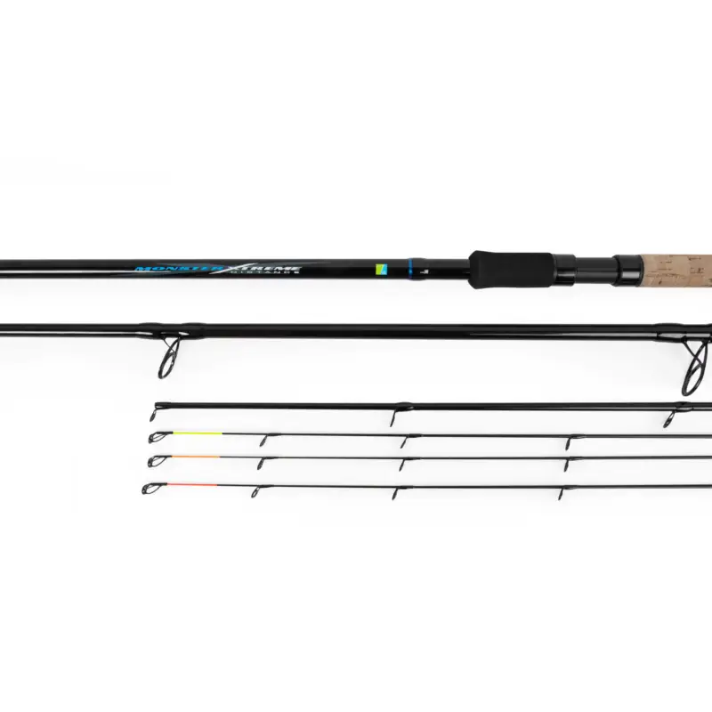 Lanseta Preston Monster Xtreme Distance Feeder, 4.00m, 180g, 3+3buc Nu rata