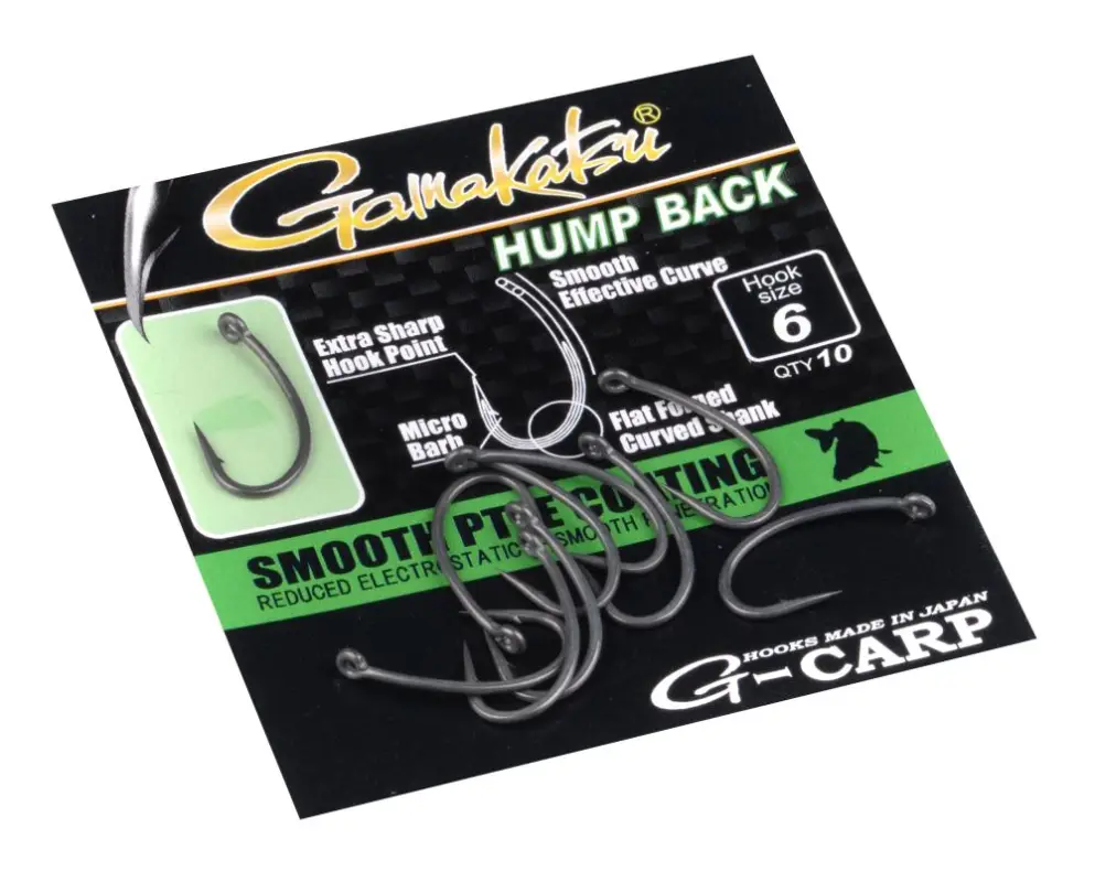 Carlige Gamakatsu G-carp Hump Back, 10buc/plic Cel mai bun preț