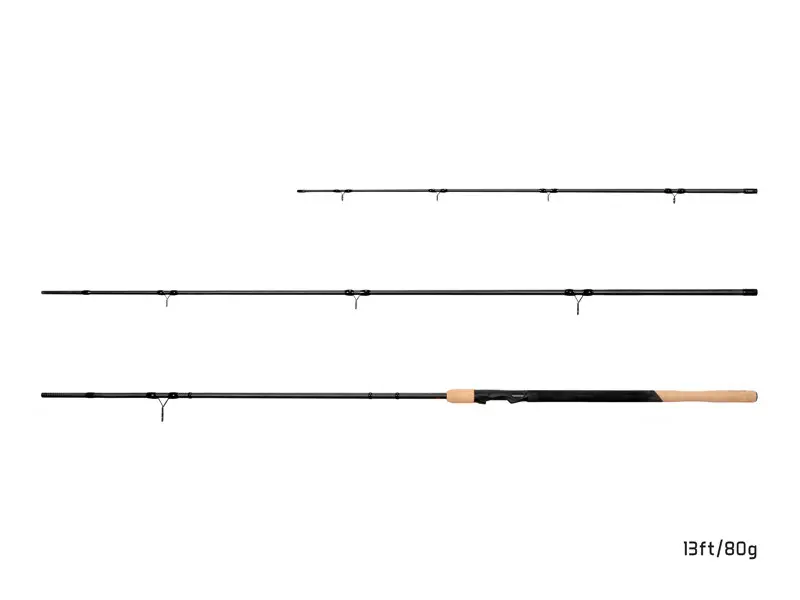 Plată sigură Lanseta Feeder Delphin Nirvana FDR, 3.90m, 40-80g, 3+3buc