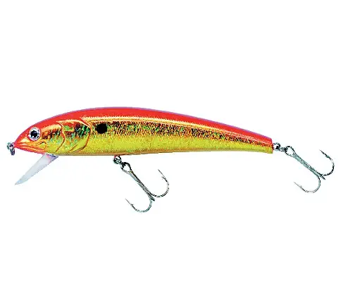 Retur ușor Vobler Abu Garcia Tormentor Floating, 9cm, 12g, Holo Orange/Yellow/Gold