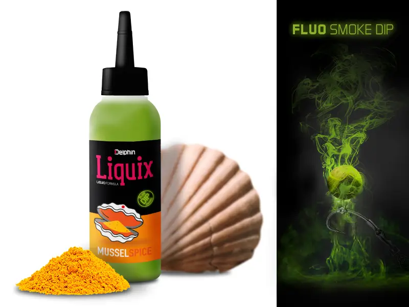 Transport gratuit Dip Lichid Fluo Delphin D Snax LiquidX, Scoica-Condimente,100ml