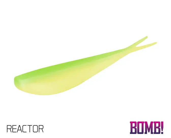 Shad Delphin Bomb D-Shot, 10.5cm, 5buc/plic, Culoare Reactor Noutate