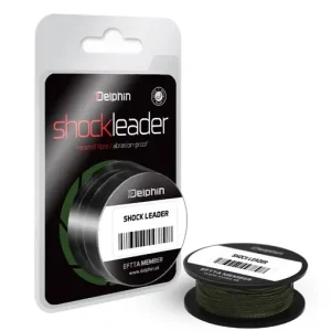 Cel mai bun preț Fir Textil Inaintas Delphin SHOCK Leader, Verde, 20m