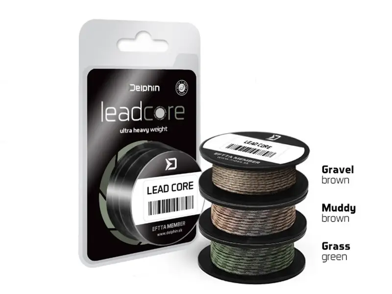 Fir Delphin Leadcore, 45lbs, 8m Livrare expres